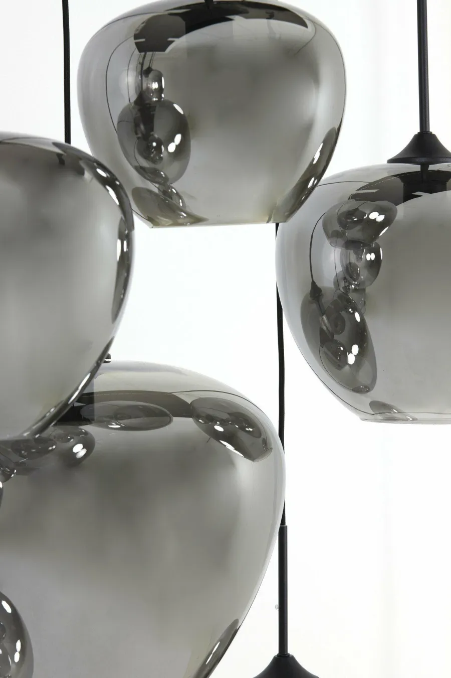 Light en Living Hanglamp Mayson Smoke met 10 lampen Discount