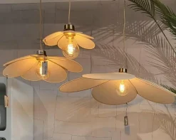 Light en Living Hanglamp Ø79x20 cm FYANO zand Best