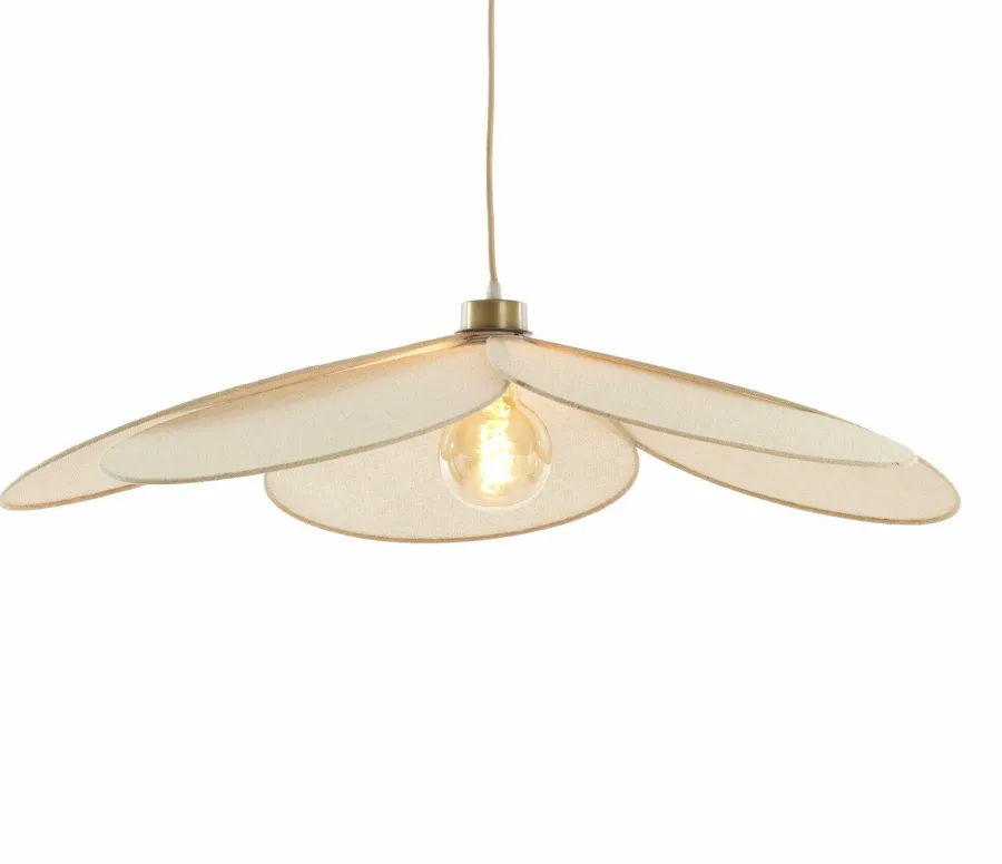 Light en Living Hanglamp Ø79x20 cm FYANO zand Best