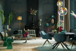 Light en Living Hanglamp MEDINA glas rainbow+zwart - 3 afmetingen Sale