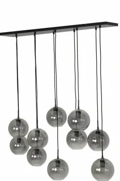 Light en Living Hanglamp 5L 100x20x122 cm ALVARO antiek brons - Copy Sale