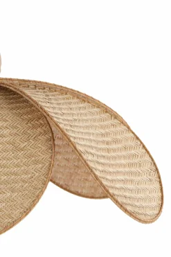 Light en Living Hanglamp Ø60,5x30,5 cm LAVRIO natural hout Best