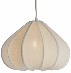 Light en Living Hanglamp Ø58,5x40 cm ZUBEDA crème Discount