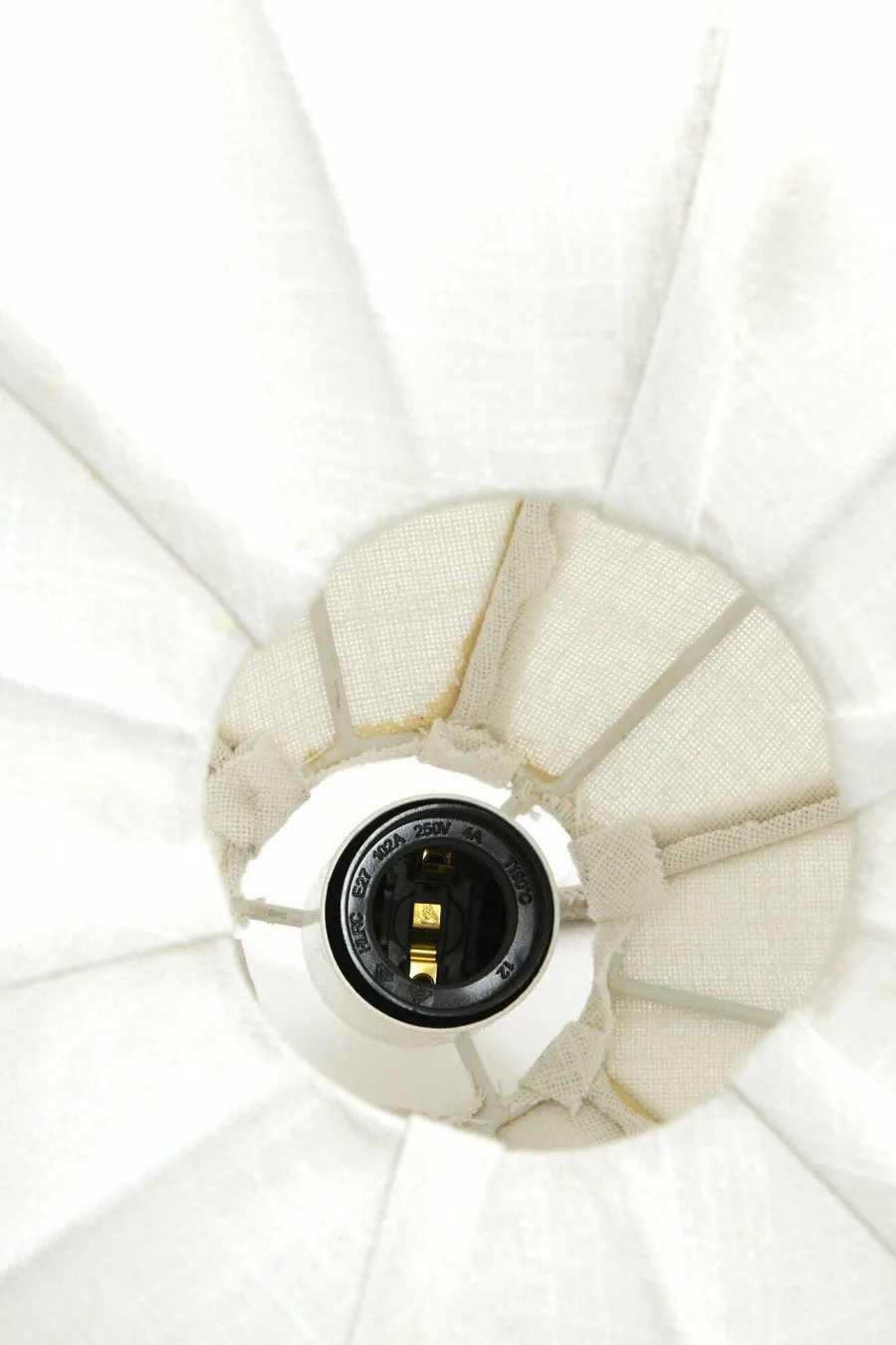 Light en Living Hanglamp Ø58,5x40 cm ZUBEDA crème Discount