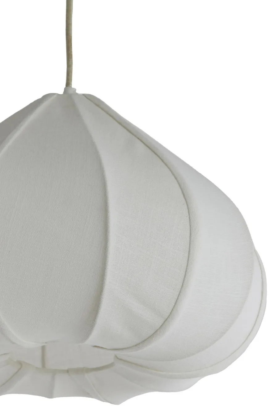 Light en Living Hanglamp Ø58,5x40 cm ZUBEDA crème Discount