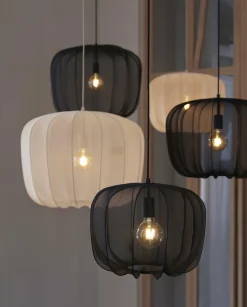 Light en Living Hanglamp Ø40x30 cm PLUMERIA zand Discount