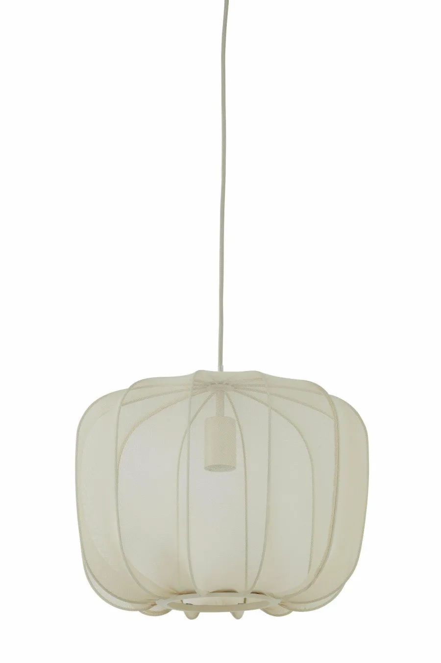 Light en Living Hanglamp Ø40x30 cm PLUMERIA zand Discount