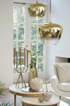 Light en Living Hanglamp MAYSON goud - Diverse maten Online