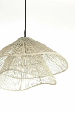 Light en Living Hanglamp Ø36x29 cm ALAMEDA creme