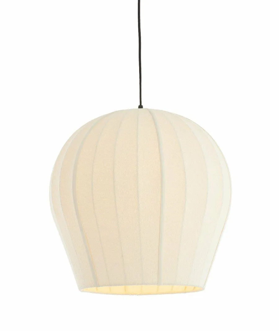 Light en Living Hanglamp Ø44x42 cm ZAGORI bouclé creme Sale
