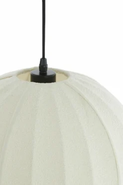Light en Living Hanglamp Ø44x42 cm ZAGORI bouclé creme Sale