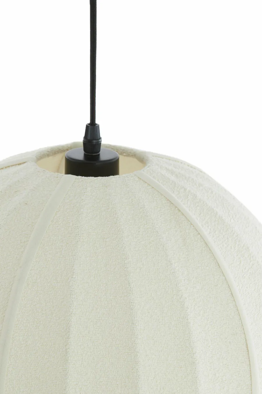 Light en Living Hanglamp Ø44x42 cm ZAGORI bouclé creme Sale
