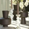 Light en Living Kaarsenhouder Ø10x26,5 cm ITINGA glas bubbel helder