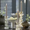 Light en Living Kaarsenhouder Ø10x26,5 cm ITINGA glas bubbel amber New