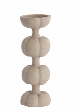 Light en Living Kaarsenhouder Ø13x36,5 cm ASTORIA zand Outlet