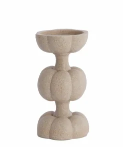 Light en Living Kaarsenhouder Ø13x24,5 cm ASTORIA zand Best