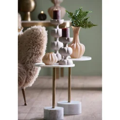 Light en Living Kaarsenhouder Ø13x24,5 cm ASTORIA zand Best