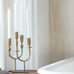Light en Living Kandelaar 4L 23x6x39 cm NIMARI antiek brons Hot