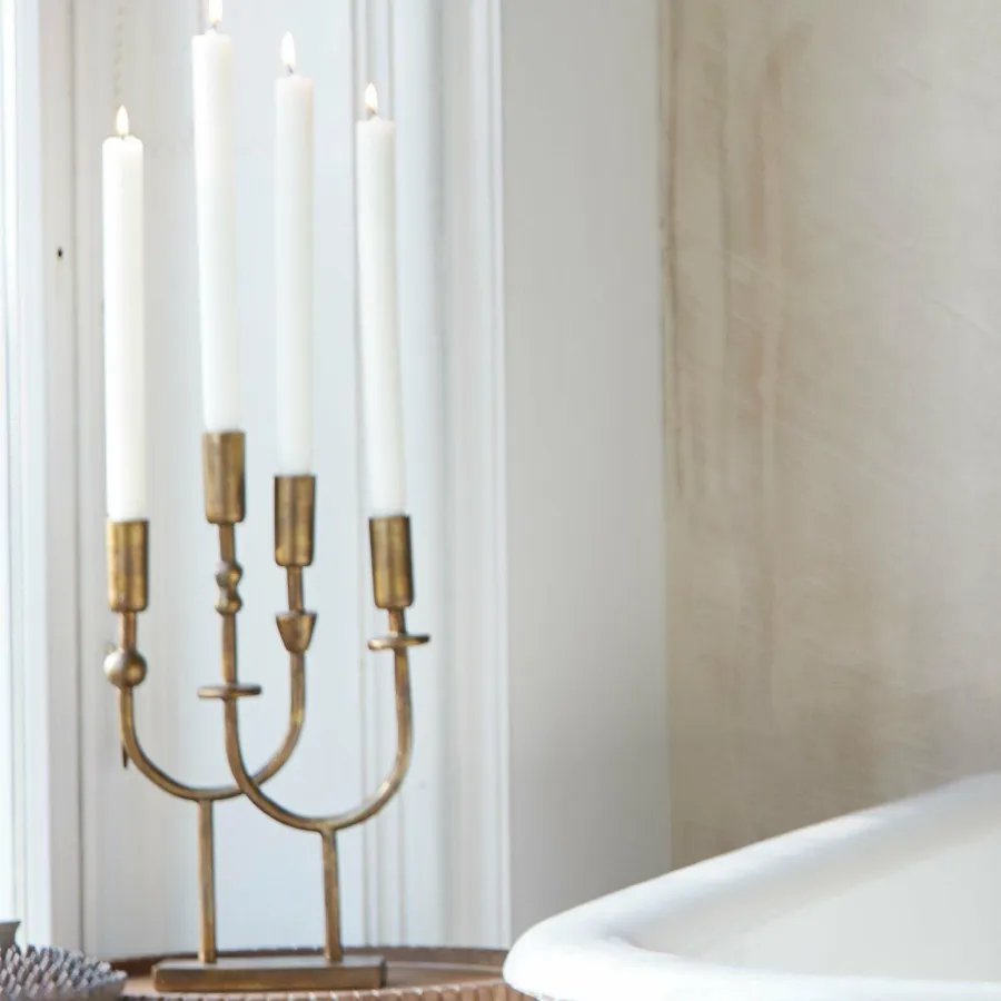Light en Living Kandelaar 4L 23x6x39 cm NIMARI antiek brons Hot
