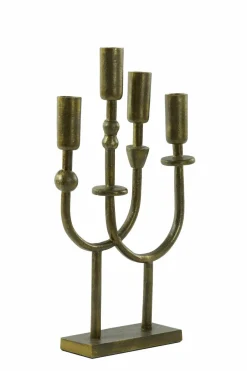 Light en Living Kandelaar 4L 23x6x39 cm NIMARI antiek brons Hot
