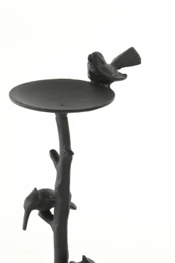 Light en Living Kandelaar 18x11,5x40 cm BIRD mat zwart Online
