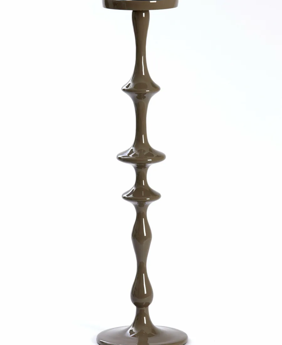 Light en Living Kandelaar Ø14x51 cm VICARI glans bruin Clearance