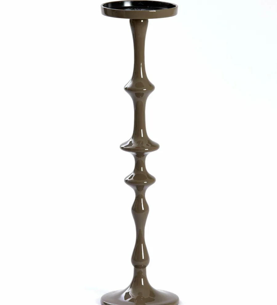 Light en Living Kandelaar Ø12x44 cm VICARI glans bruin Clearance