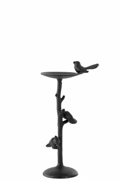 Light en Living Kandelaar 17,5x11,5x34,5 cm BIRD mat zwart