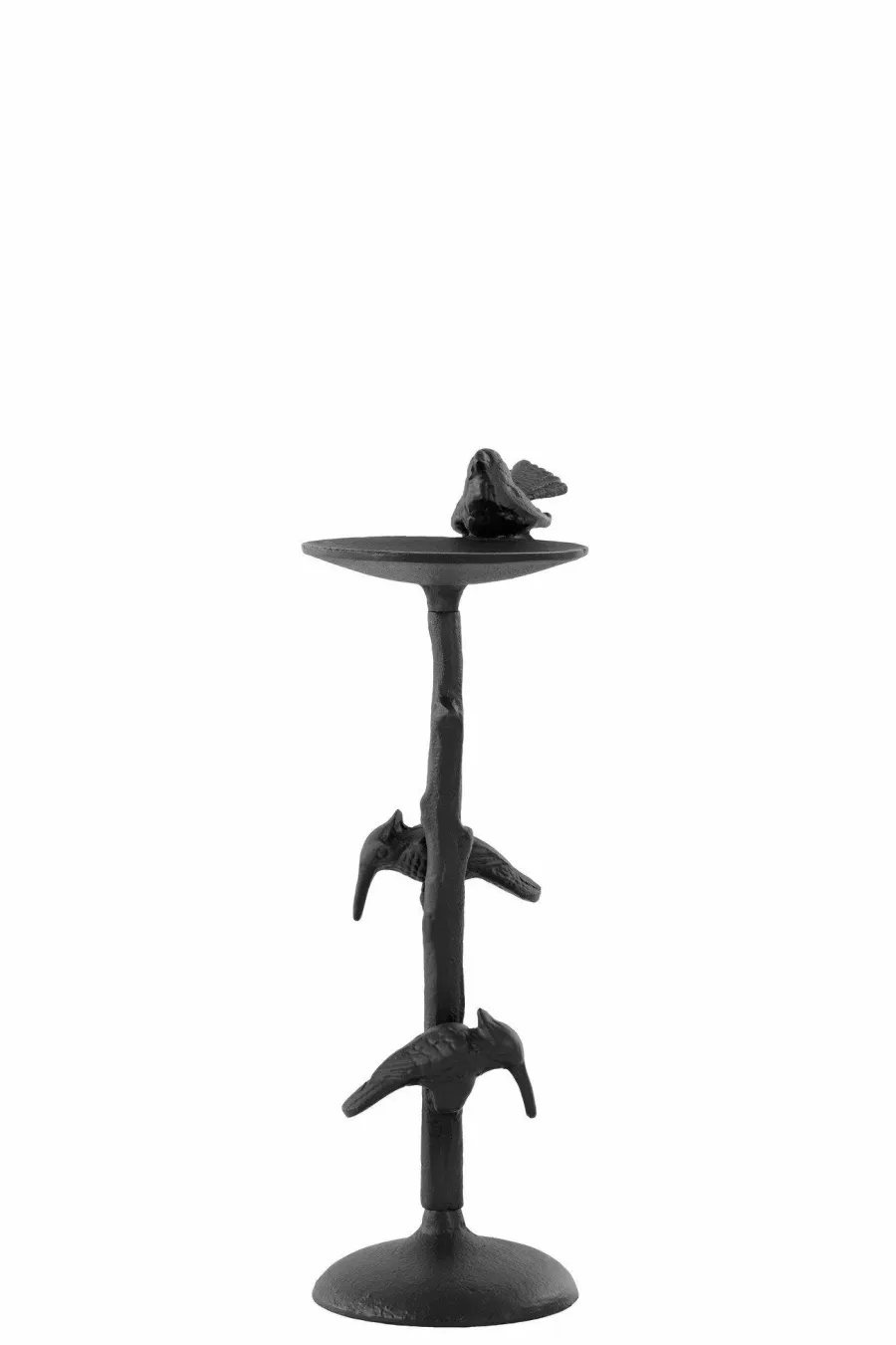 Light en Living Kandelaar 17,5x11,5x34,5 cm BIRD mat zwart