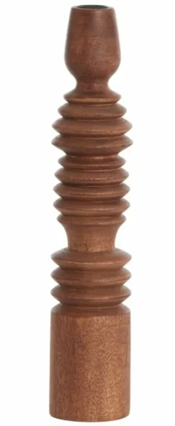 Light en Living Kandelaar Ø7,5x36 cm AFIFE hout roodbruin New