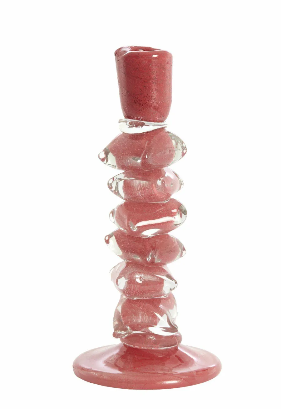 Light en Living Kandelaar Ø11,5X29,5 cm ESTINA rood Hot