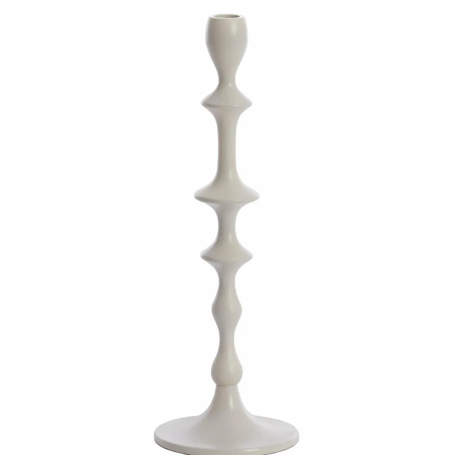 Light en Living Kandelaar Ø12x36 cm VICARI crème Online