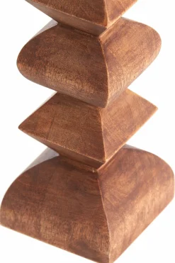 Light en Living Kandelaar Ø10,5x33,5 cm ALVERCA hout roodbruin Online