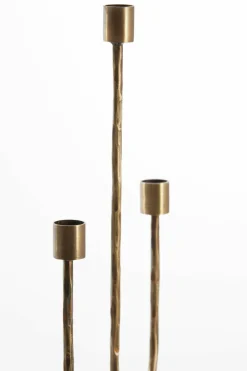 Light en Living Kandelaar 3L 22,5x15x45,5 cm NICOLE antiek brons Best