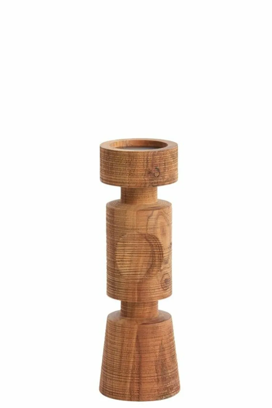 Light en Living Kandelaar EXUMAS hout bruin - 2 maten Clearance