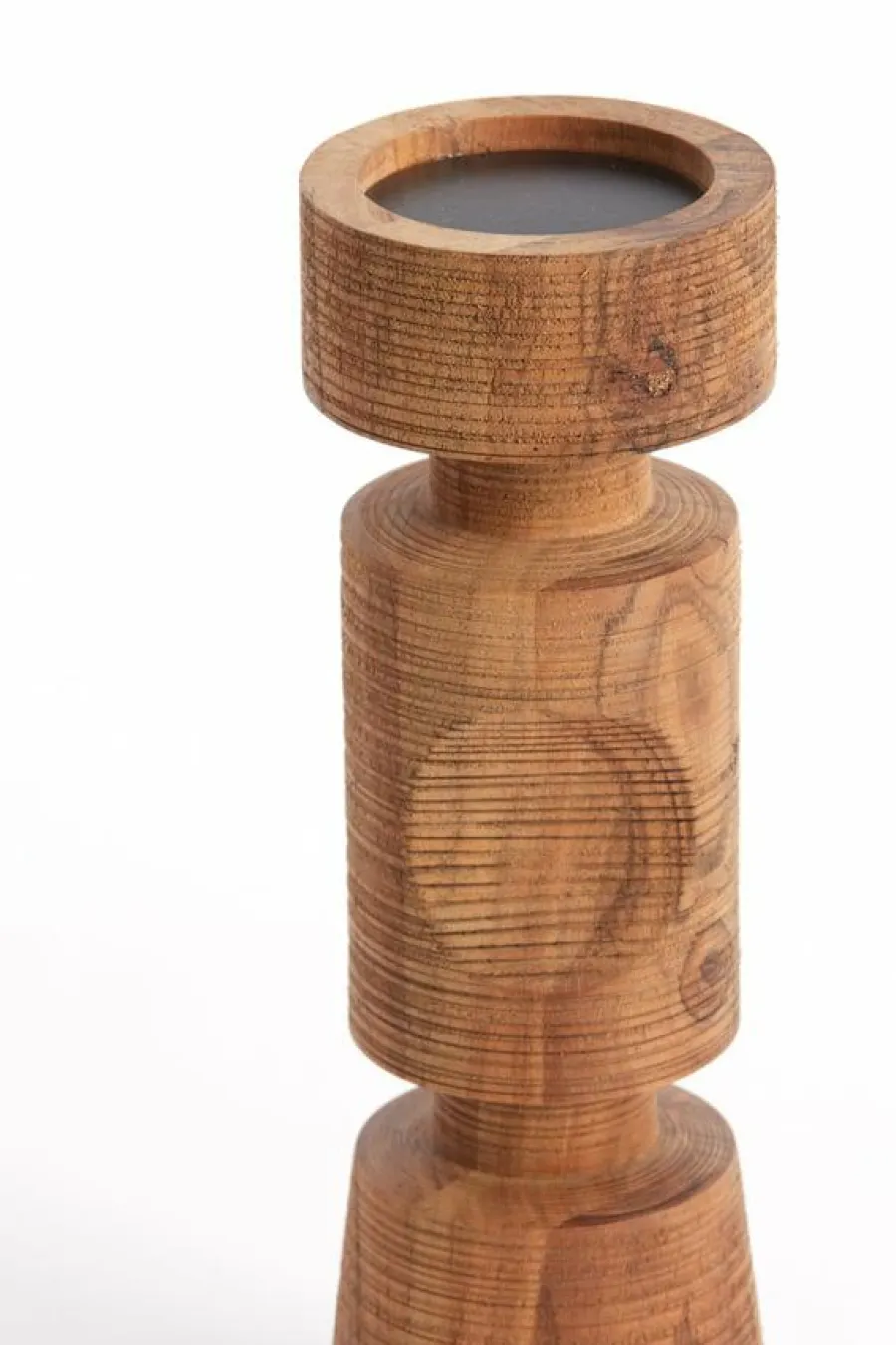 Light en Living Kandelaar EXUMAS hout bruin - 2 maten Clearance