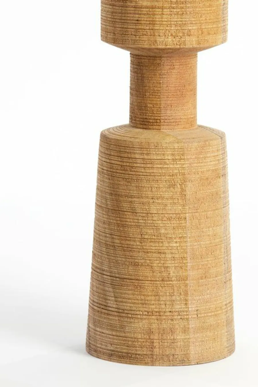 Light en Living Kandelaar EXUMAS hout bruin - 2 maten Clearance