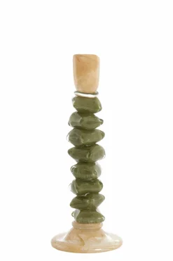 Light en Living Kandelaar Ø11,5X35 Cm ESTINA groen Hot