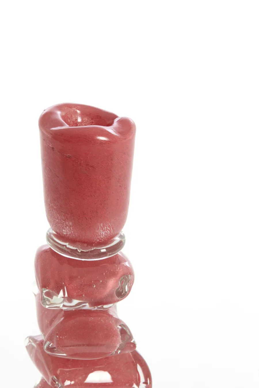 Light en Living Kandelaar Ø11,5X23 cm ESTINA rood New
