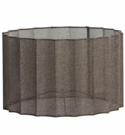 Light en Living Kap cilinder 40-40-25 cm DISLI linnen bruin Discount