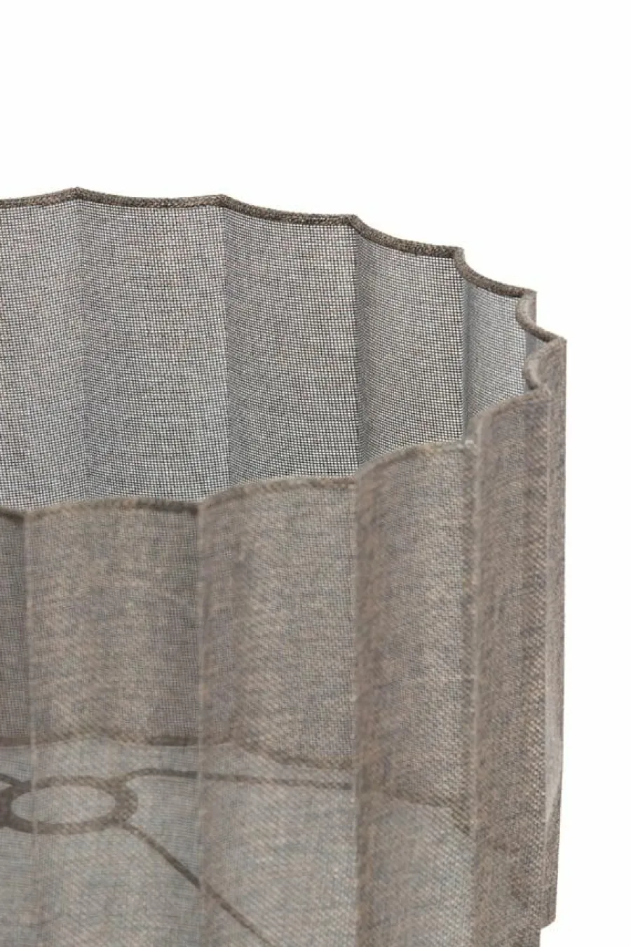 Light en Living Kap cilinder 40-40-25 cm DISLI linnen bruin Discount
