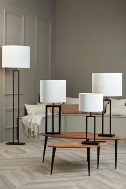 Light en Living Kap cilinder 40-40-30 cm VELOURS off white Outlet