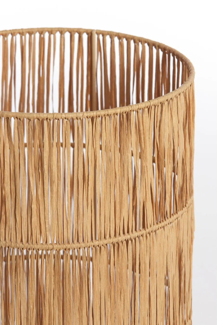 Light en Living Kap cilinder 40-40-50 cm LANZANO raffia naturel Best