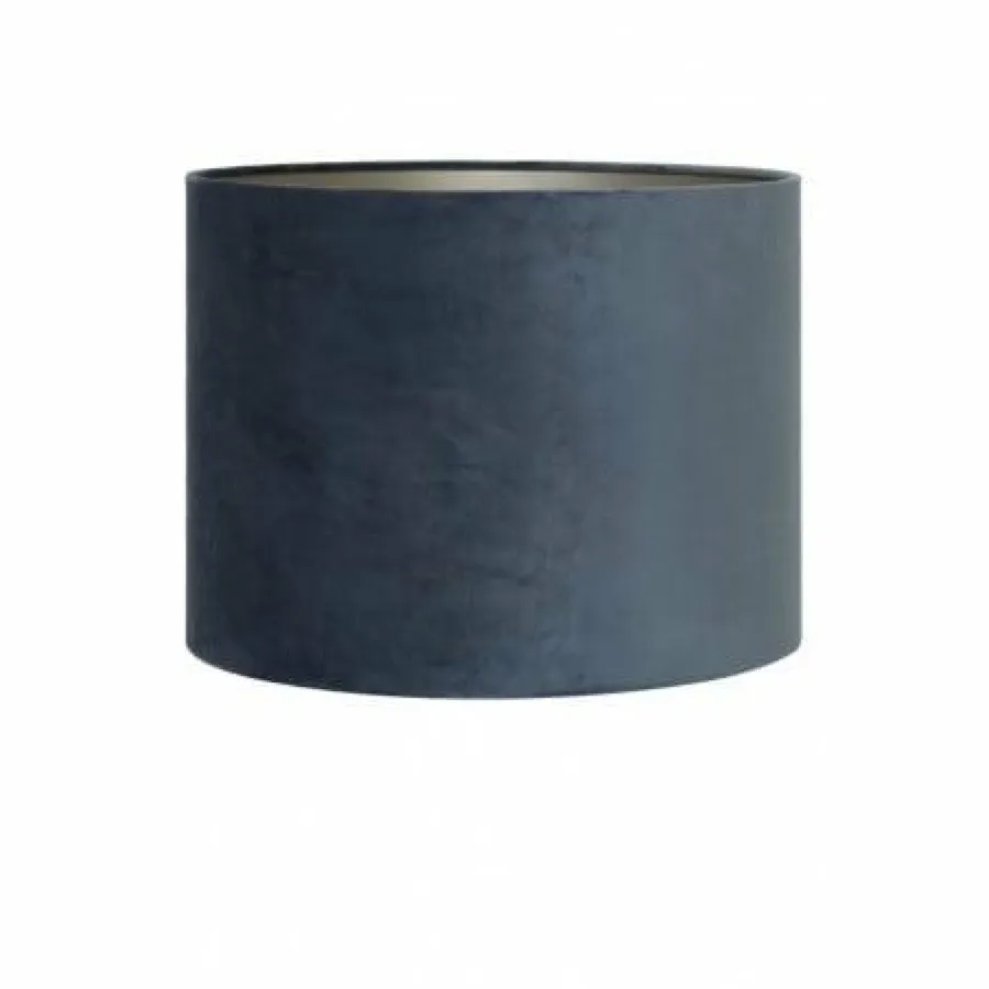 Light en Living Kap cilinderØ30 x 21 cm VELOURS dusty blue Discount