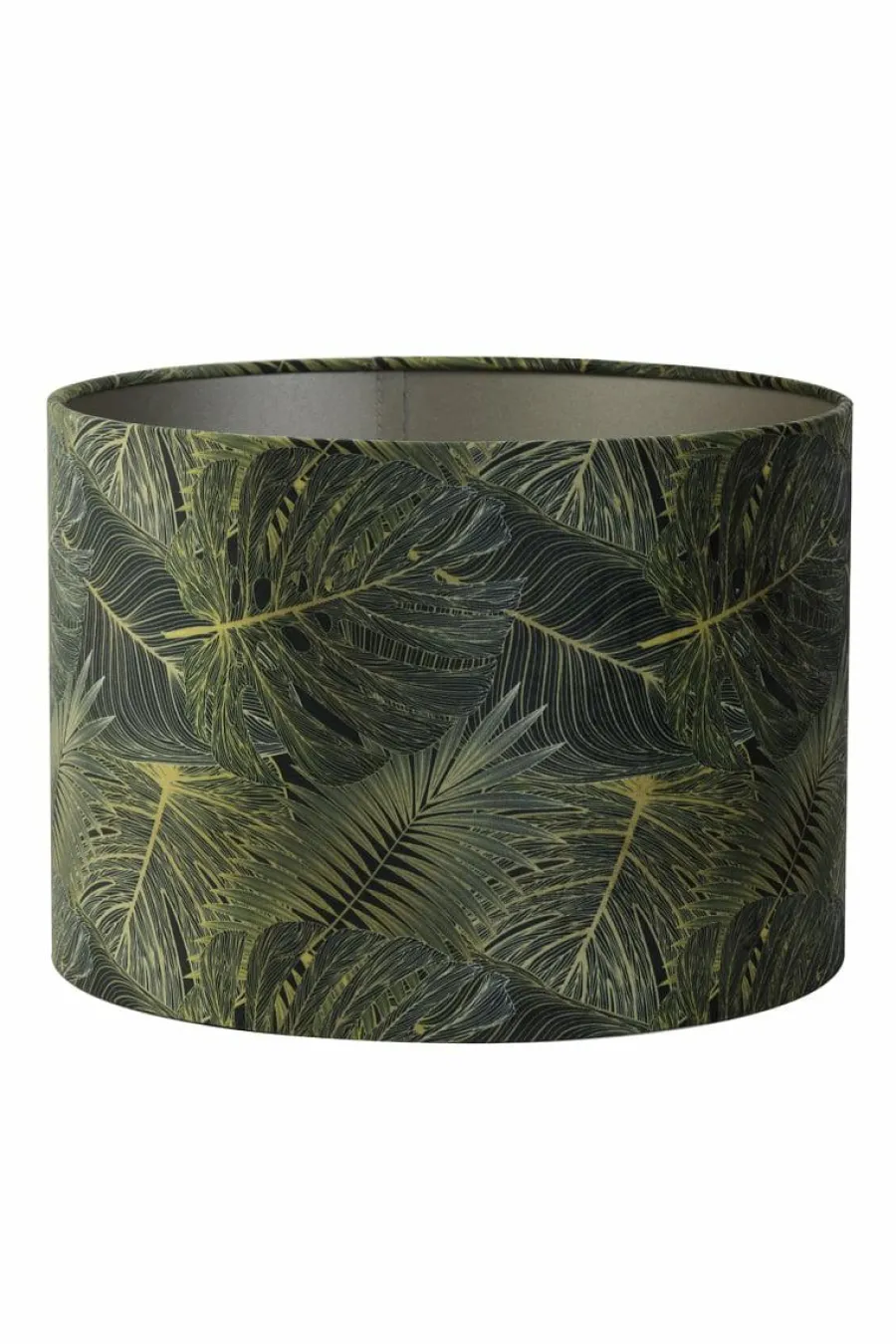 Light en Living Kap cilinder AMAZONE groen - 2 maten New