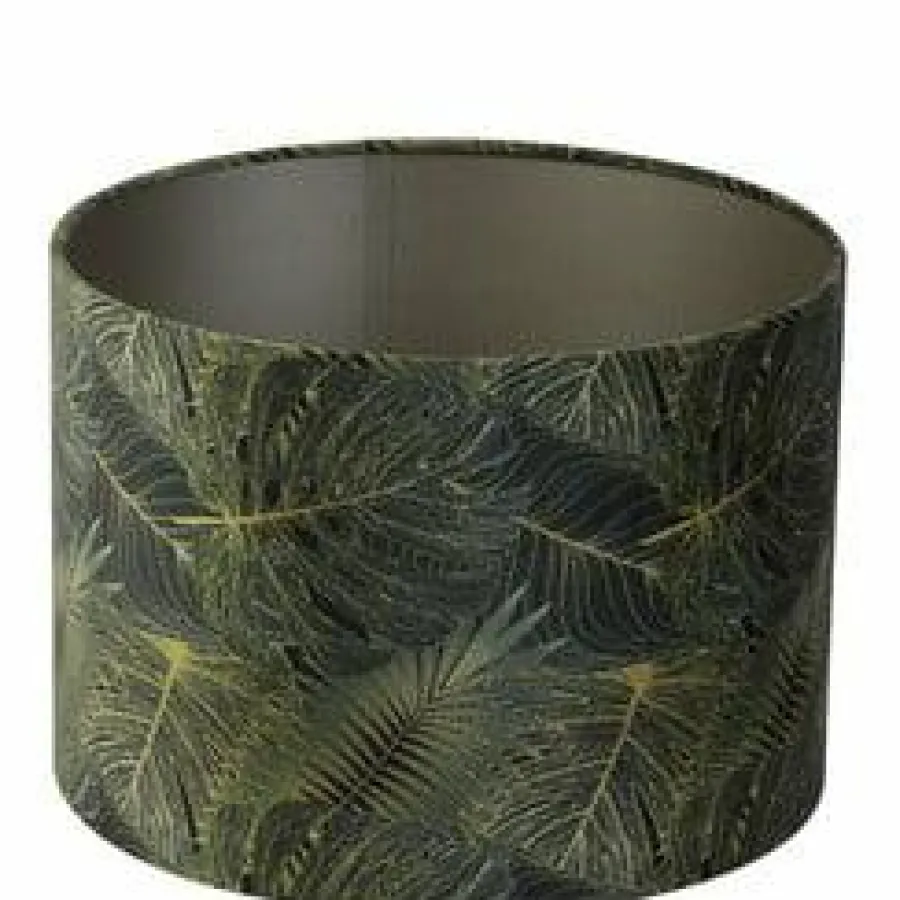 Light en Living Kap cilinder AMAZONE groen - 2 maten New