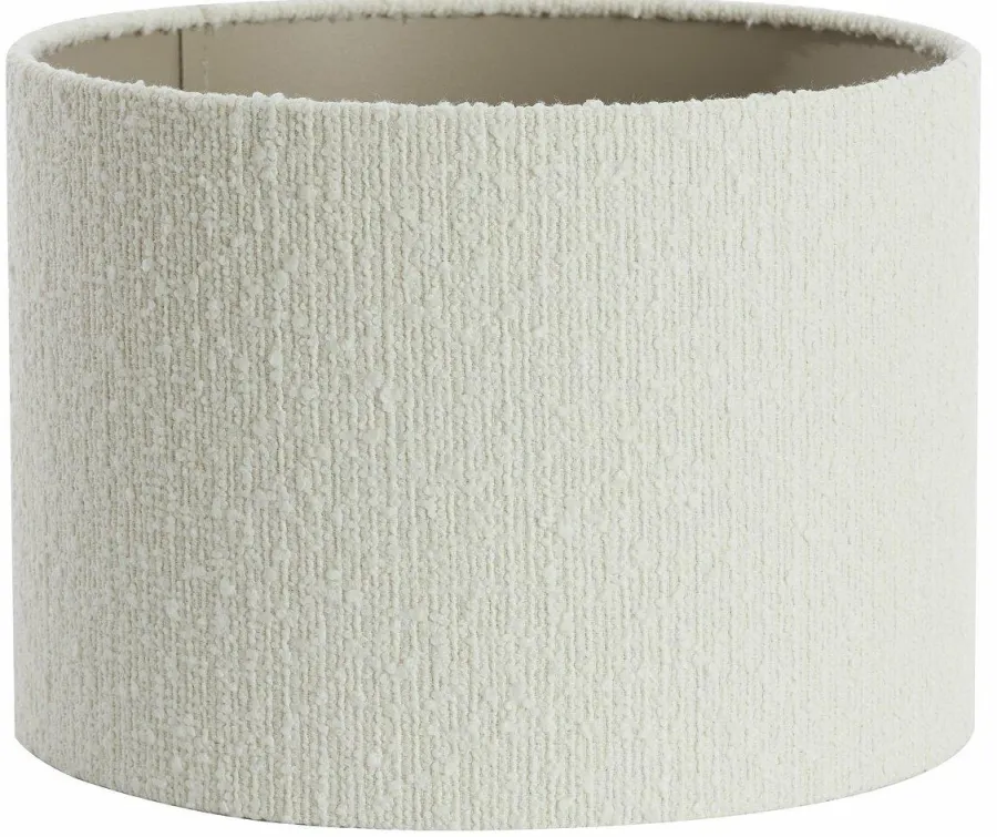 Light en Living Kap cilinder BOLERO wit - Diverse maten New
