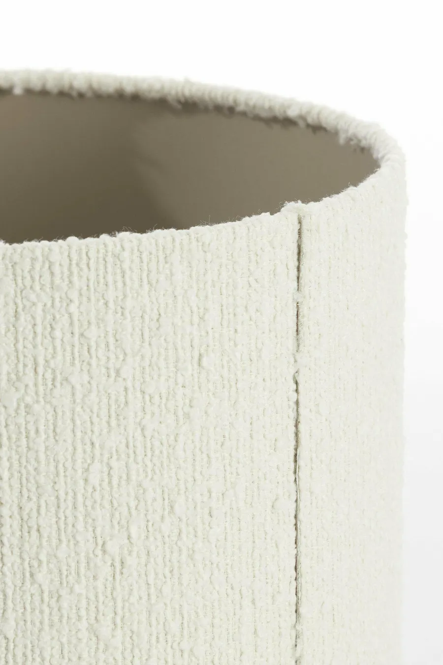 Light en Living Kap cilinder BOLERO wit - Diverse maten New