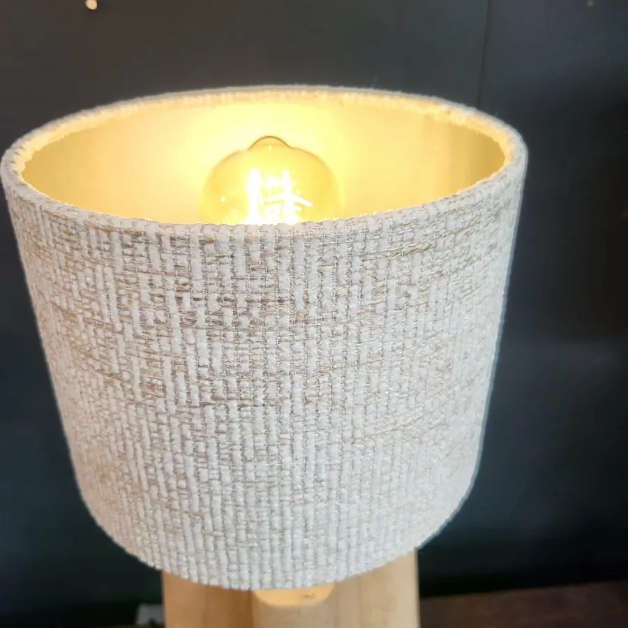 Light en Living Kap cilinder 20-20-15 cm RIF zand Hot