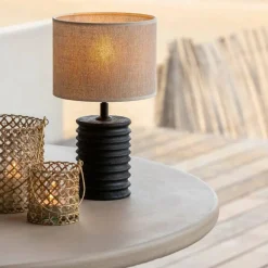 Light en Living Kap cilinder 20-20-15 cm BRESKA parel wit Discount